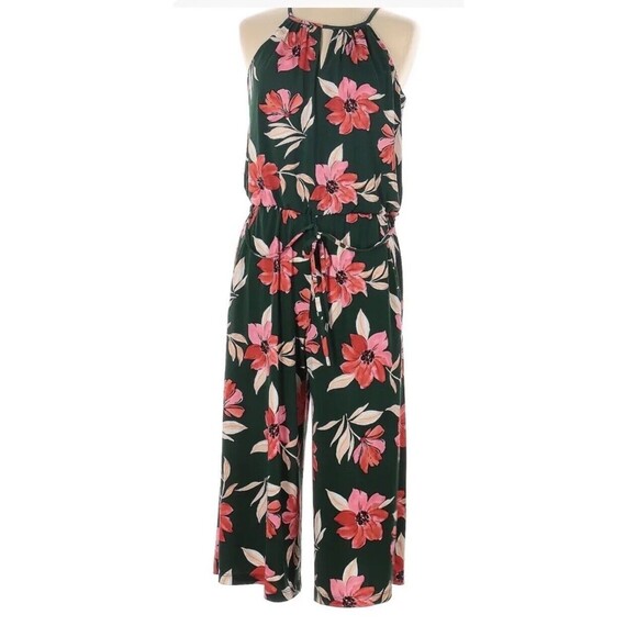 Maggy London Lottie Knit Crop Sleeveless Jumpsuit Size 4 - Picture 2 of 4